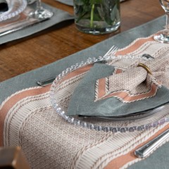 CAMINHO DE MESA 147 RATTAN 42 cm x 141 cm