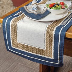 CAMINHO DE MESA 148 ACQUA VIME 42 cm x 141 cm