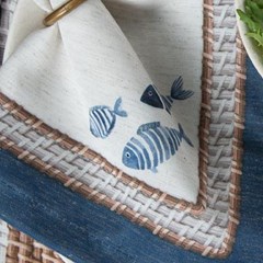 GUARDANAPO 162 ACQUA VIME 40 cm x 40 cm