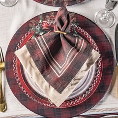 CAPA P/ SOUSPLAT NATALINO 057 TRADICAO ENCANTADA 35 cm x 35 cm