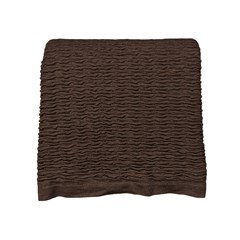 MANTA TRICOT MARESIAS MARROM CAFE 0,90 m x 1,80 m.