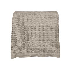 MANTA TRICOT MARESIAS PALHA 0,90 m x 1,80 m.