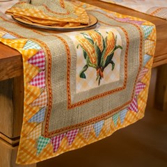 CAMINHO DE MESA SAO JOAO 003 42 cm x 141 cm