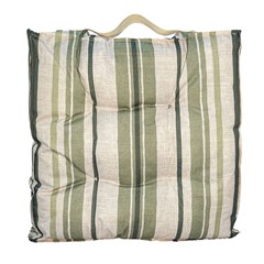 FUTON 024 LISTRAS VERDES 50 cm x 50 cm