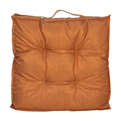 FUTON 029 LARANJA SUAVE TEXTURIZADO 50 cm x 50 cm