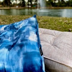 FUTON 032 ACQUA 50 cm x 50 cm