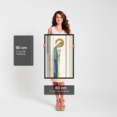 QUADRO RELIGIOSO 016 MARIA MINIMALISTA S/V 60 cm x 90 cm