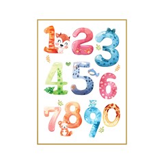 QUADRO KIDS 017 S/V 32 cm x 42 cm