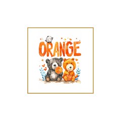 QUADRO KIDS 027 S/V 20 cm x 20 cm