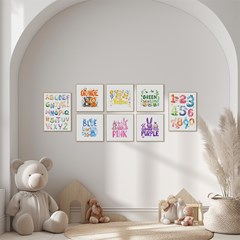 QUADRO KIDS 027 S/V 20 cm x 20 cm