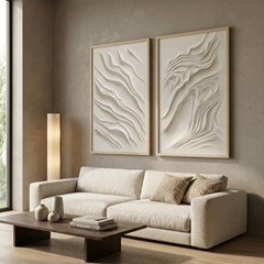 QUADRO ORGANICO 015 ARIDO DUPLA S/V 60 cm x 90 cm