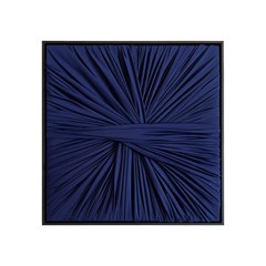 QUADRO TENSIONADO PRYSMA ABST MARINHO 036 C/ MOLDURA 60 cm x 60 cm