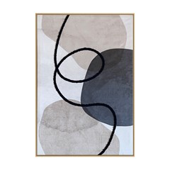 QUADRO BOHO 012 COM BORDADO 60 cm x 90 cm