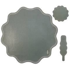 JOGO DE MESA POSTA AURA VERDE BALSAMO 202 41 cm x 38 cm