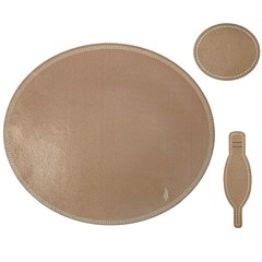 JOGO DE MESA POSTA OVRA CARAMELO 203 44 cm x 38 cm