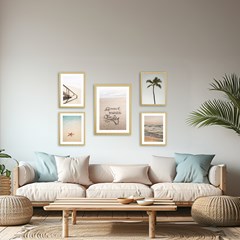 QUADRO BEACH 006 LUGARES S/V 32 cm x 42 cm