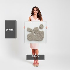 QUADRO 3D 012 COM ACRILICO 60 cm x 60 cm