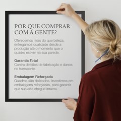 QUADRO 3D 025 ARVORE DOURADA S/V 60 cm x 90 cm