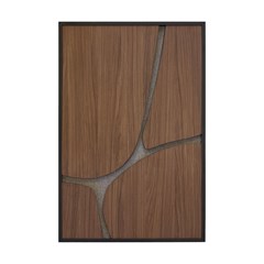 QUADRO 3D PEDRAS 038 MADEIRA S/V 60 cm x 90 cm