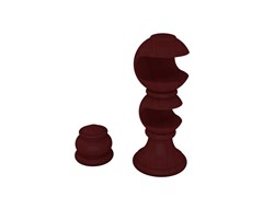 SUPORTE ECO EUROPA MOGNO 28 x 19 mm