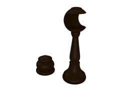 SUPORTE ECO EUROPA IMBUIA 11 cm ALONGADO 28 mm
