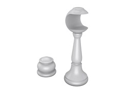 SUPORTE ECO EUROPA BRANCO 11 cm ALONGADO 28 mm
