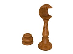 SUPORTE ECO EUROPA PLUS CUMARU 11 cm ALONGADO 28 mm