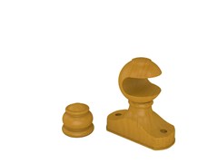 SUPORTE ECO COMPACTO CEREJEIRA 19 mm