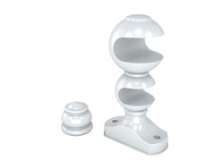 SUPORTE ECO COMPACTO BRANCO 19 x 19 mm