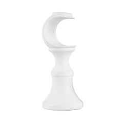 SUPORTE ECO METAL BRANCO FOSCO 19 mm