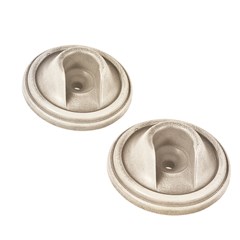 SUPORTE ROSETA ECO EUROPA BEGE 28 mm