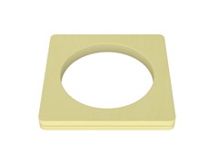 ILHOS BEGE QUADRADO 32 mm