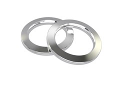 ILHOS ECO METAL CROMADO REDONDO 32 mm
